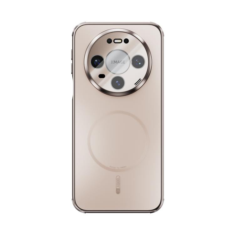 For Huawei Mate 80 / 80 Pro ABEEL Heat Dissipation Frosted MagSafe Phone Case with Lens Film