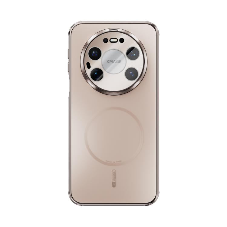 For Huawei Mate 80 Pro Max ABEEL Heat Dissipation Frosted MagSafe Phone Case with Lens Film