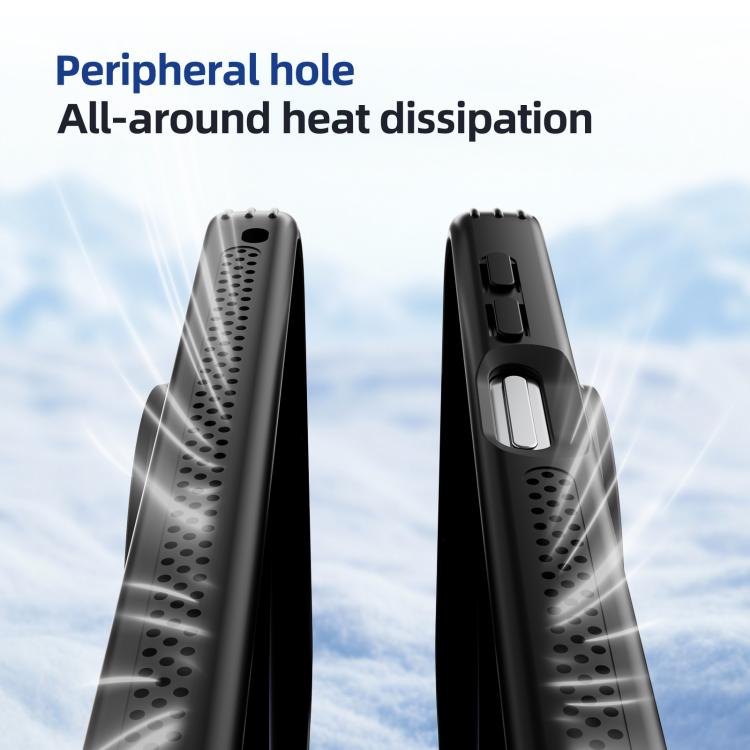 For Huawei Mate 80 Pro Max ABEEL Heat Dissipation Frosted MagSafe Phone Case with Lens Film