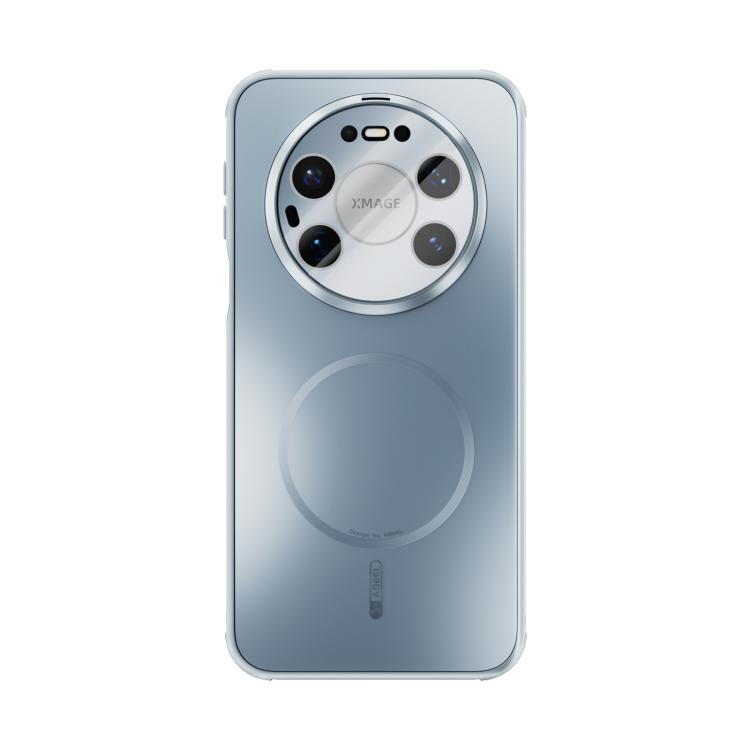 For Huawei Mate 80 Pro Max ABEEL Heat Dissipation Frosted MagSafe Phone Case with Lens Film