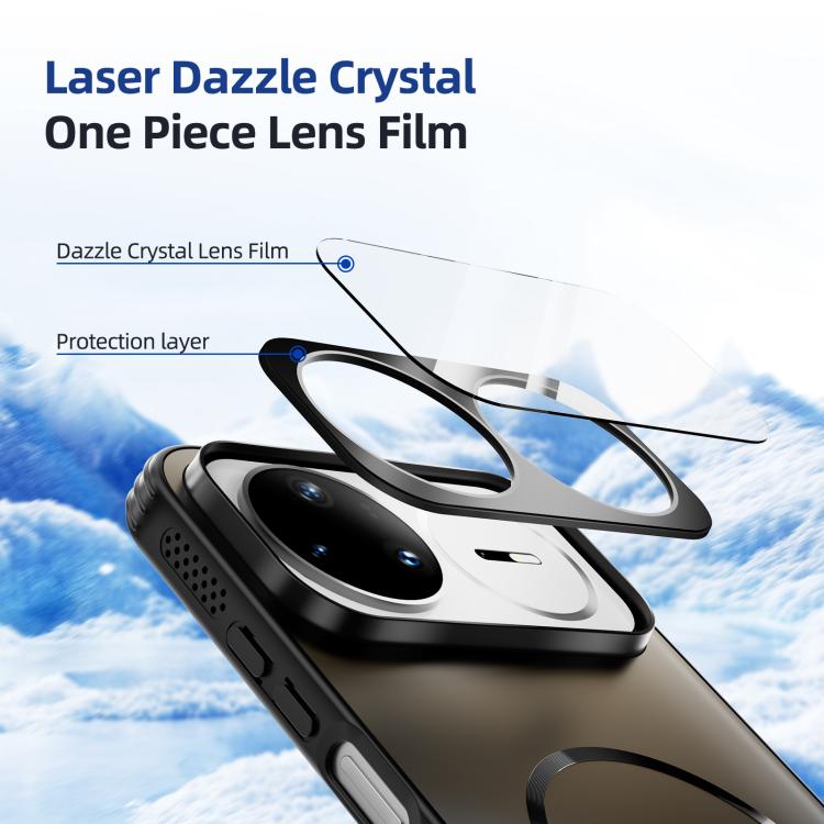 For Huawei nova 15 Ultra ABEEL Heat Dissipation Frosted MagSafe Phone Case with Lens Film