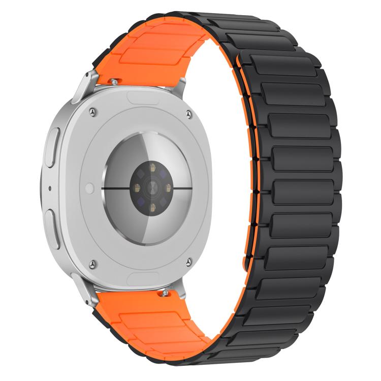 For Samsung Galaxy Watch8 / 8 Classic xDfind I-shaped Magnetic Silicone Watch Band