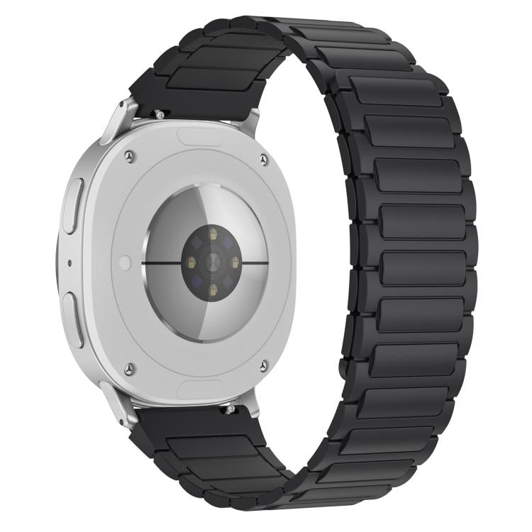 For Samsung Galaxy Watch8 / 8 Classic xDfind I-shaped Magnetic Silicone Watch Band