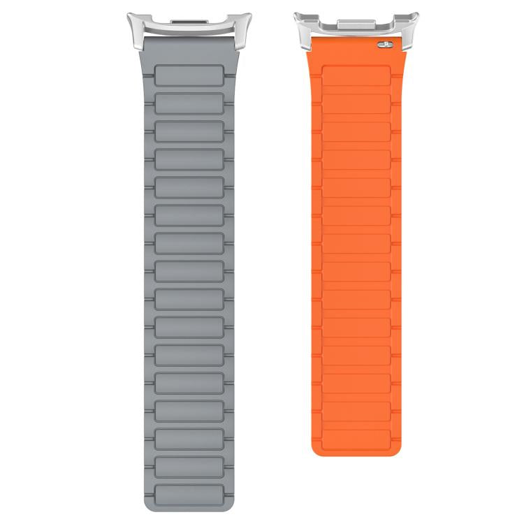 For Samsung Galaxy Watch8 / 8 Classic xDfind I-shaped Magnetic Silicone Watch Band