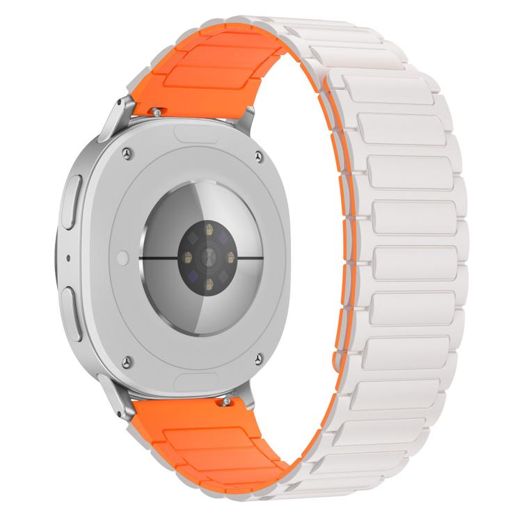 For Samsung Galaxy Watch8 / 8 Classic xDfind I-shaped Magnetic Silicone Watch Band