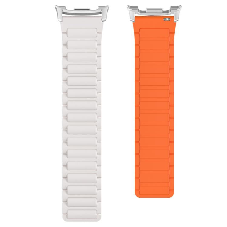 For Samsung Galaxy Watch8 / 8 Classic xDfind I-shaped Magnetic Silicone Watch Band