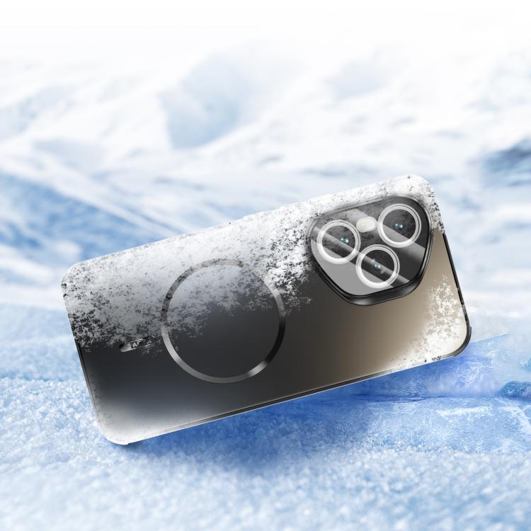For Honor 400 Pro Global 160.8mm ABEEL Heat Dissipation Frosted MagSafe Phone Case with Lens Film