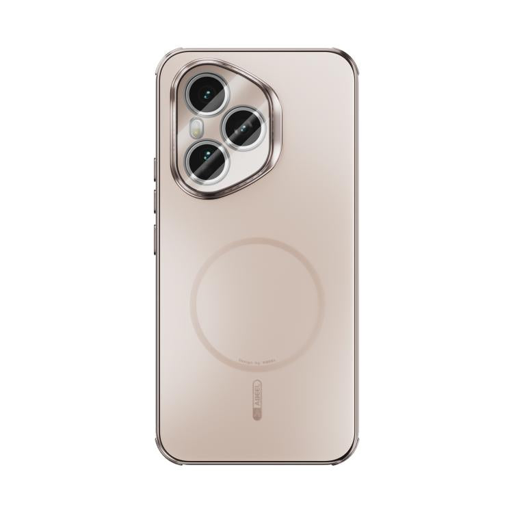 For Honor 400 Pro Global 160.8mm ABEEL Heat Dissipation Frosted MagSafe Phone Case with Lens Film
