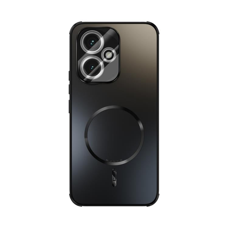 For Honor 400 Global 156.5mm ABEEL Heat Dissipation Frosted MagSafe Phone Case with Lens Film