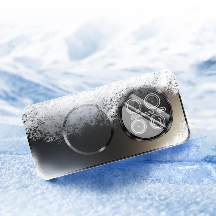For Honor Magic7 ABEEL Heat Dissipation Frosted MagSafe Phone Case with Lens Film