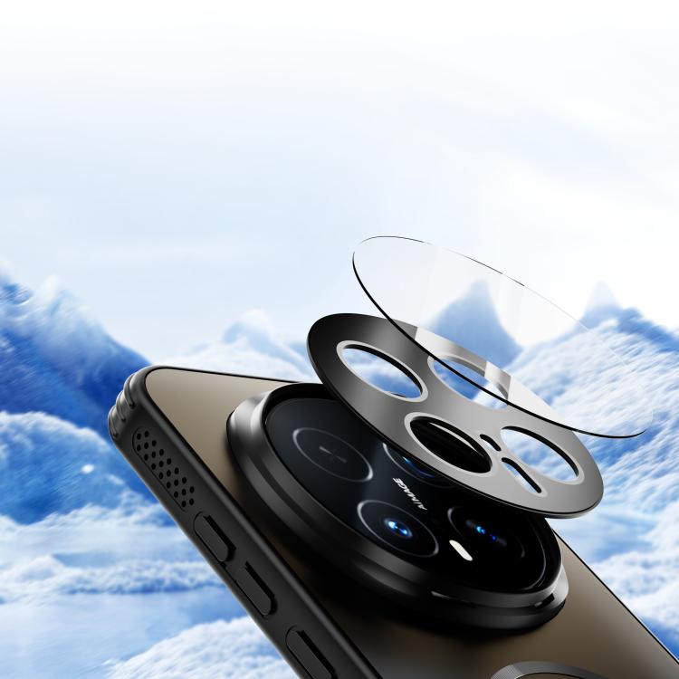 For Honor Magic8 Pro ABEEL Heat Dissipation Frosted MagSafe Phone Case with Lens Film