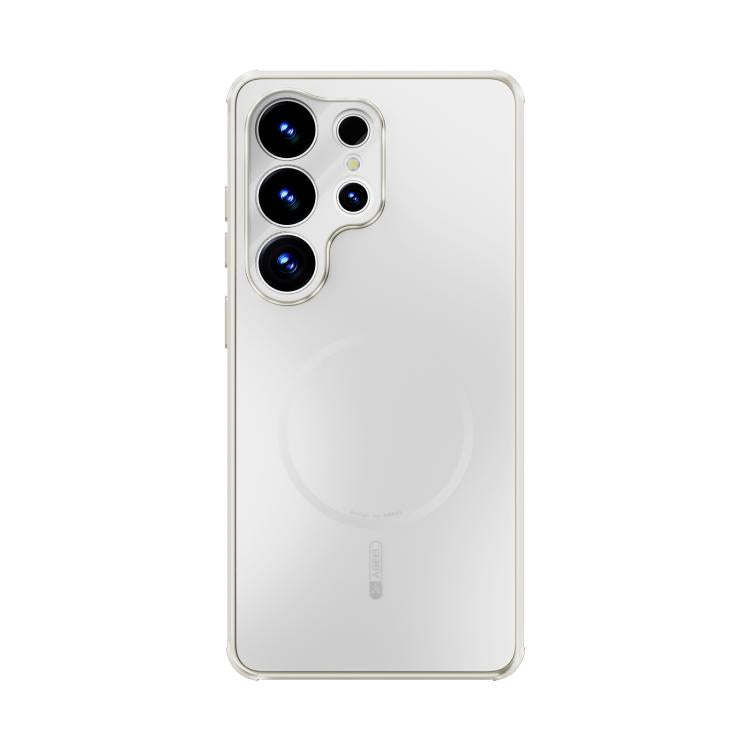 For Samsung Galaxy S26 Ultra 5G ABEEL Heat Dissipation Frosted MagSafe Phone Case with Lens Film