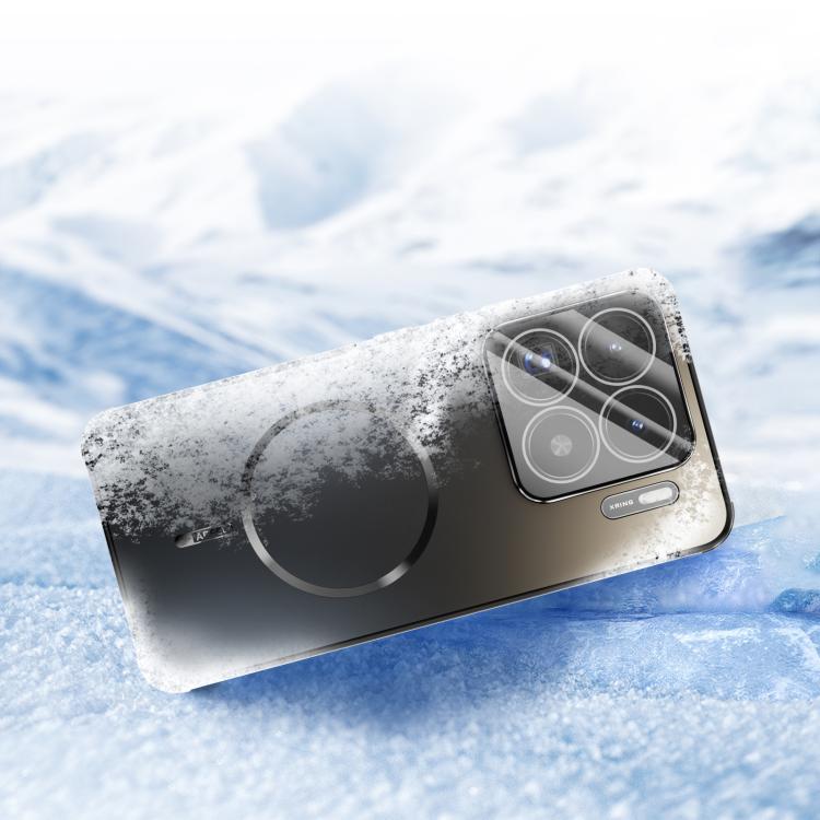 For Xiaomi 15 Pro ABEEL Heat Dissipation Frosted MagSafe Phone Case with Lens Film