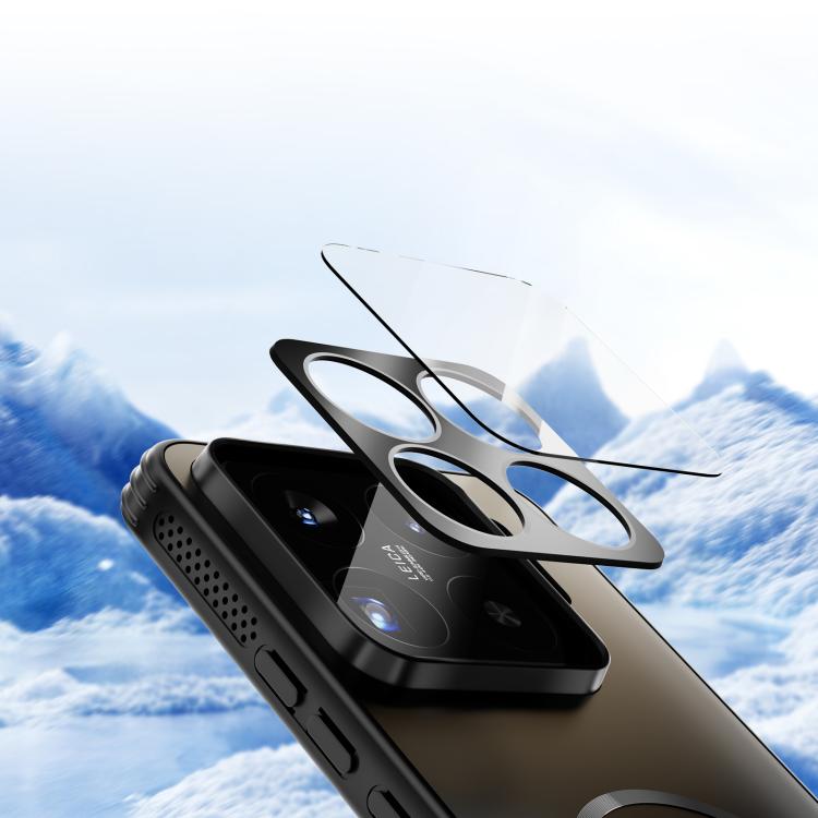 For Xiaomi 15 Pro ABEEL Heat Dissipation Frosted MagSafe Phone Case with Lens Film