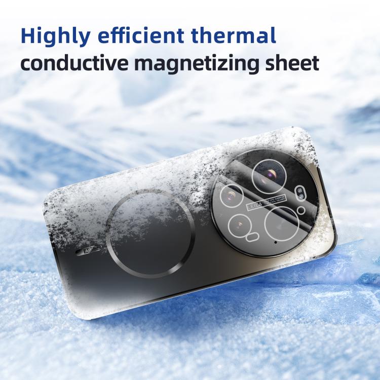 For Xiaomi 17 Ultra ABEEL Heat Dissipation Frosted MagSafe Phone Case with Lens Film