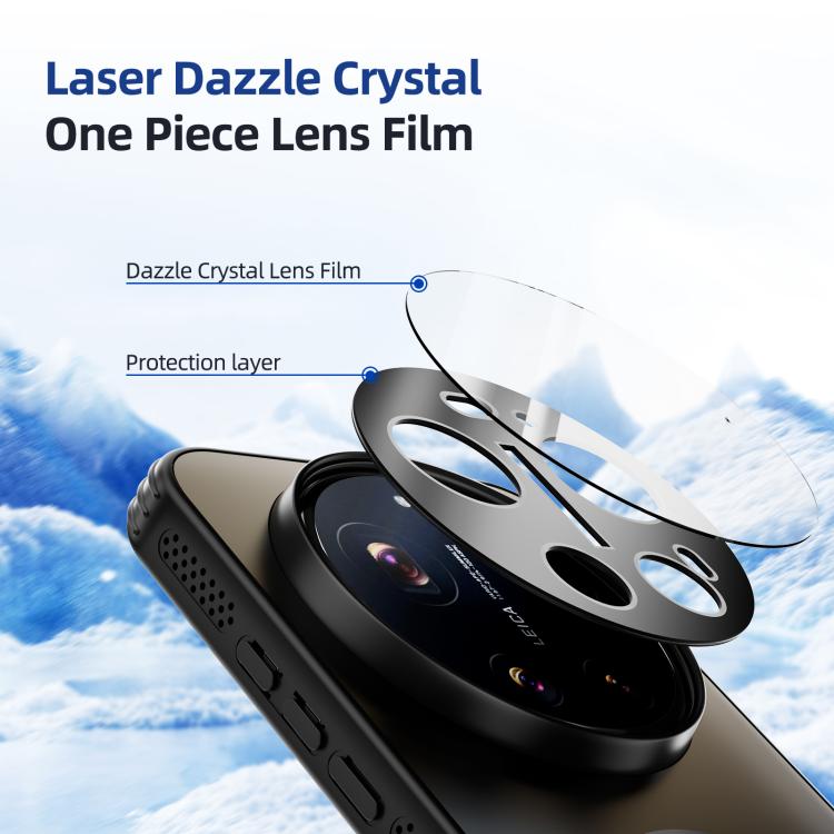 For Xiaomi 17 Ultra ABEEL Heat Dissipation Frosted MagSafe Phone Case with Lens Film