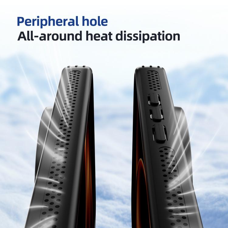 For Xiaomi 17 Ultra ABEEL Heat Dissipation Frosted MagSafe Phone Case with Lens Film
