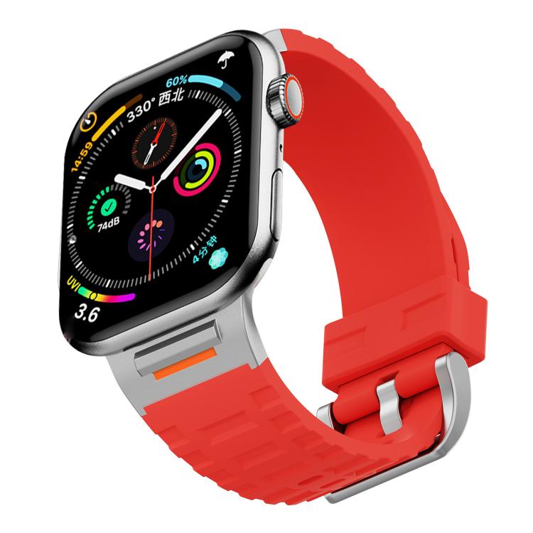 For Apple Watch 42mm / 41mm / 40mm / 38mm Tuobuzhe Liquid Silicone Watch Band