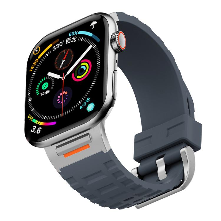 For Apple Watch 42mm / 41mm / 40mm / 38mm Tuobuzhe Liquid Silicone Watch Band