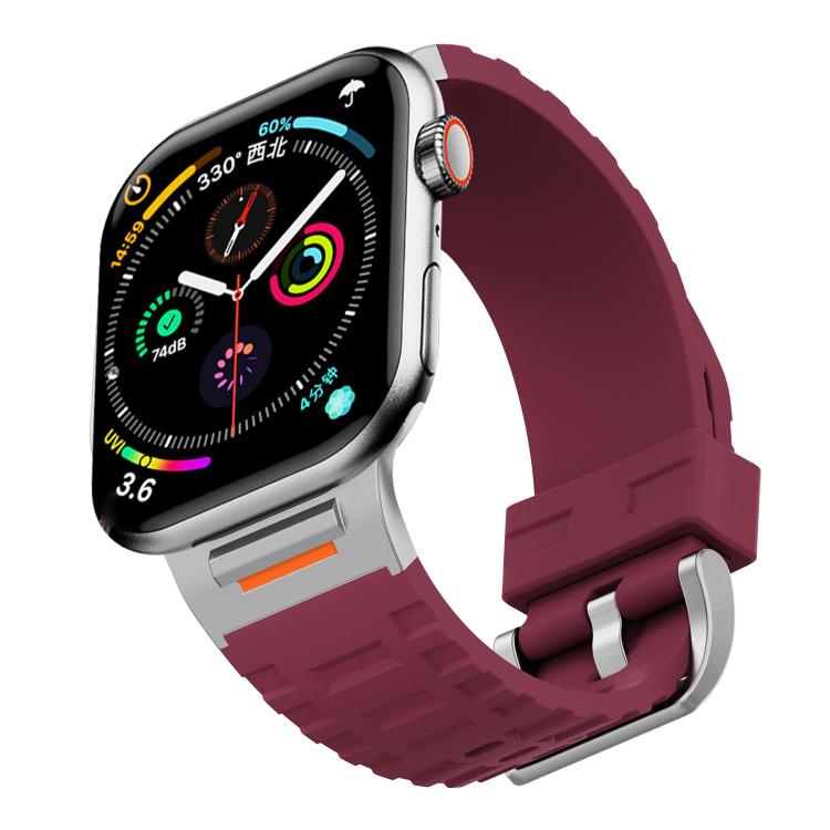 For Apple Watch 42mm / 41mm / 40mm / 38mm Tuobuzhe Liquid Silicone Watch Band
