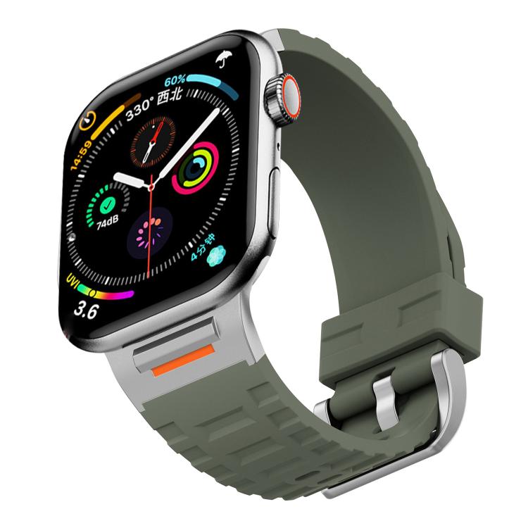 For Apple Watch 42mm / 41mm / 40mm / 38mm Tuobuzhe Liquid Silicone Watch Band