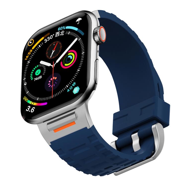 For Apple Watch 42mm / 41mm / 40mm / 38mm Tuobuzhe Liquid Silicone Watch Band