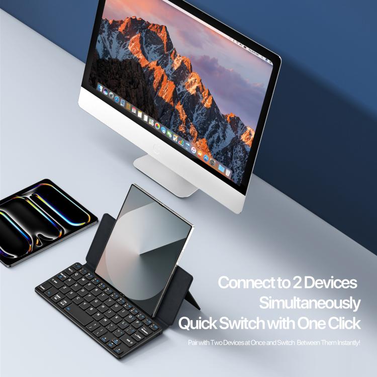 DUX DUCIS OK Mini Series Portable Multi-Functional Mini Keyboard Case - Black