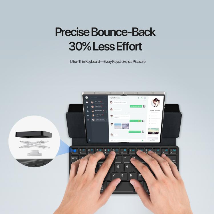 DUX DUCIS OK Mini Series Portable Multi-Functional Mini Keyboard Case - Black