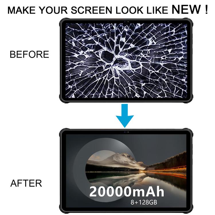 For Oukitel RT2 LCD Screen with Digitizer Full Assembly