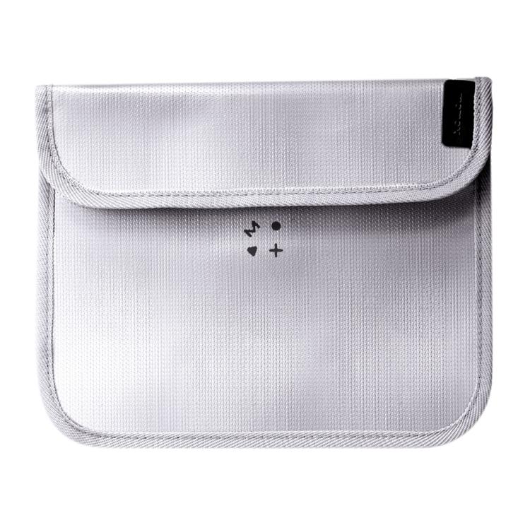 MOMAX SR53E 1-World Airliner Fireproof Storage Bag, Size: 218x235mm - Grey