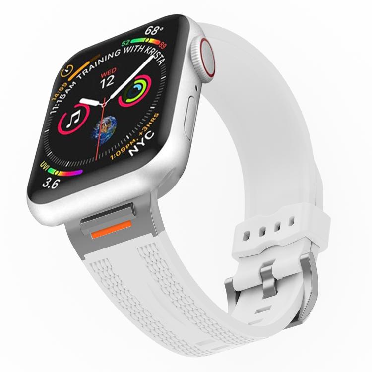 For Apple Watch 42mm / 41mm / 40mm / 38mm Tuobuzhe Woven Texture Silicone Watch Band