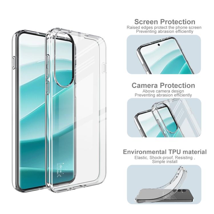 For OnePlus Ace 5 Ultra / Nord 5 IMAK UX-10 Series Transparent Shockproof TPU Phone Case - Transparent