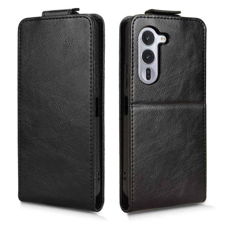 For Fujitsu Arrows Alpha F-51F Magnetic Vertical Flip Leather Phone Case with Buckle