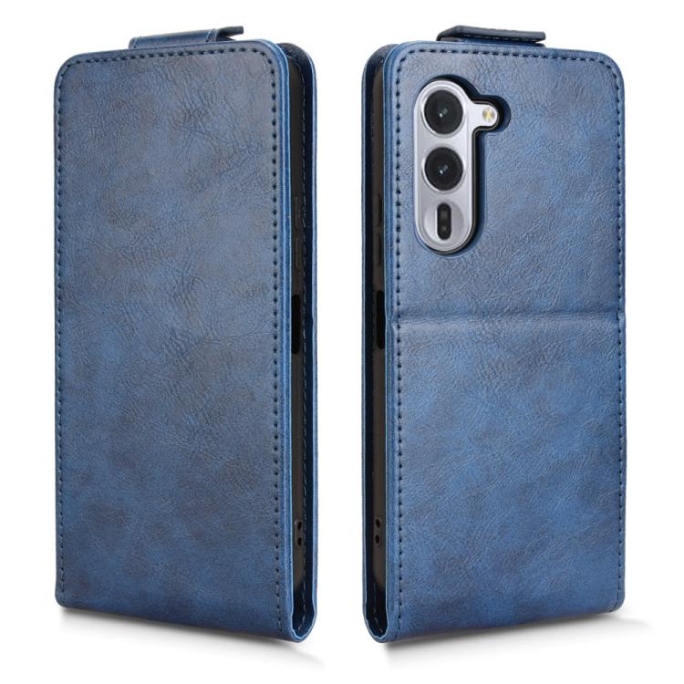 For Fujitsu Arrows Alpha F-51F Magnetic Vertical Flip Leather Phone Case with Buckle