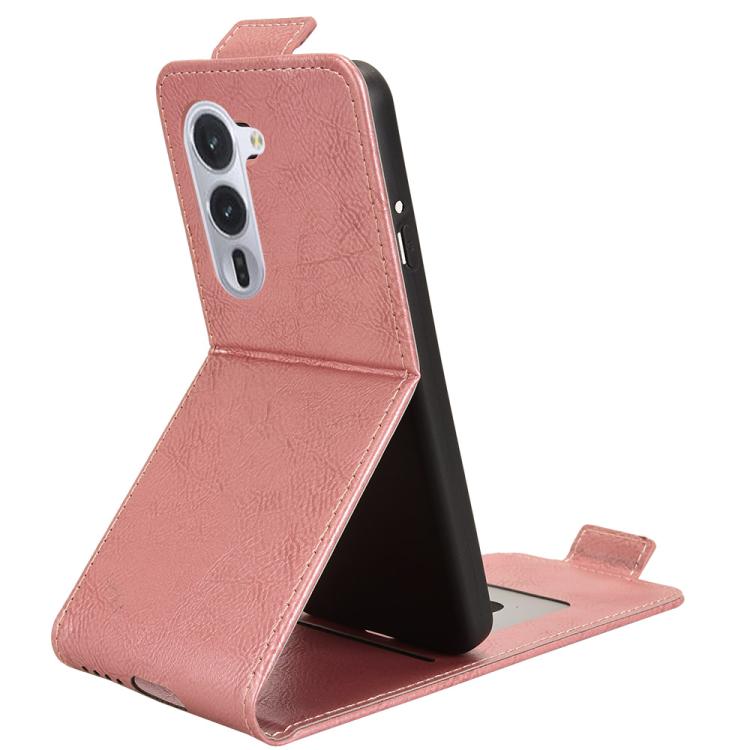 For Fujitsu Arrows Alpha F-51F Magnetic Vertical Flip Leather Phone Case with Buckle