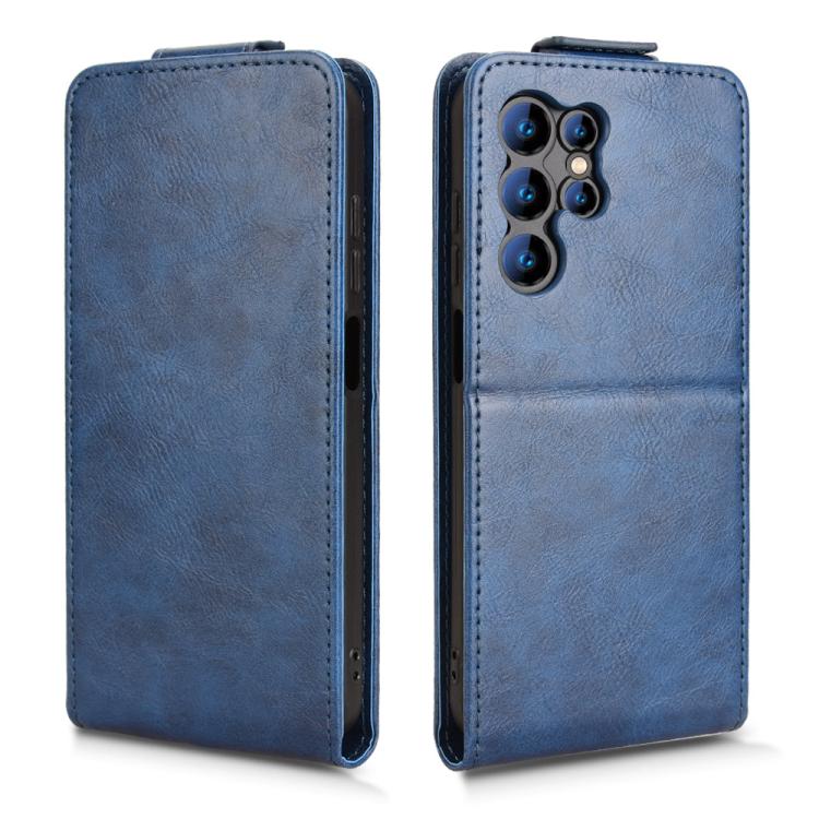 For Oukitel C1 / C1 Pro Magnetic Vertical Flip Leather Phone Case with Buckle