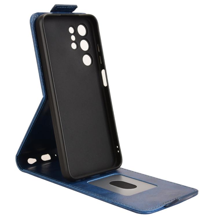 For Oukitel C1 / C1 Pro Magnetic Vertical Flip Leather Phone Case with Buckle