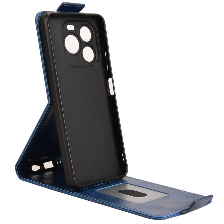 For Oukitel C65 / C65 Pro Magnetic Vertical Flip Leather Phone Case with Buckle