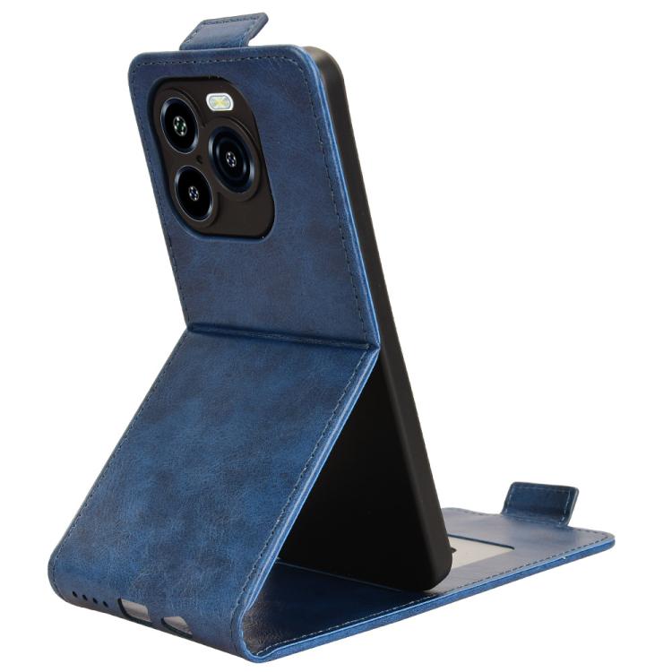 For Oukitel C65 / C65 Pro Magnetic Vertical Flip Leather Phone Case with Buckle