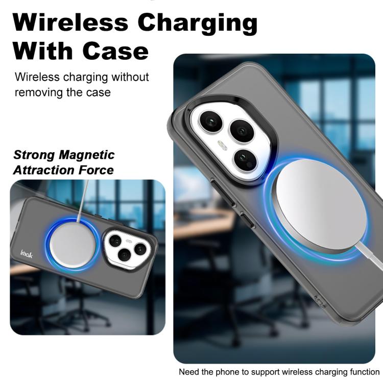 For Honor 400 Pro Global 160.8mm IMAK Chocolate Series TPU + PET MagSafe Phone Case
