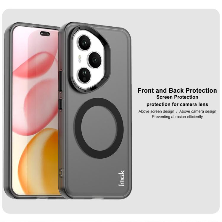 For Honor 400 Pro Global 160.8mm IMAK Chocolate Series TPU + PET MagSafe Phone Case