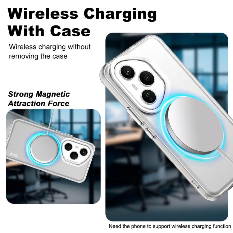 For Honor 400 Pro Global 160.8mm IMAK Chocolate Series TPU + PET MagSafe Phone Case