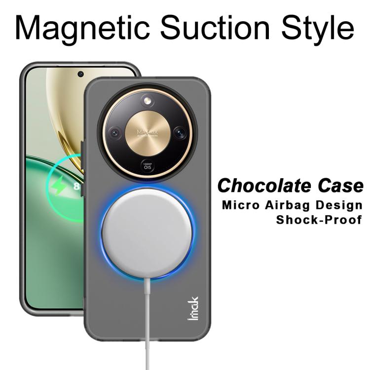 For Honor X70 5G/Magic8 Lite/X9d 5G IMAK Chocolate Series TPU + PET MagSafe Phone Case