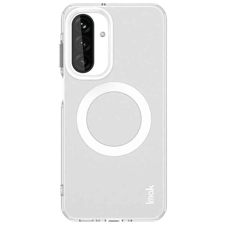 For Samsung Galaxy A17 5G IMAK Chocolate Series TPU + PET MagSafe Phone Case