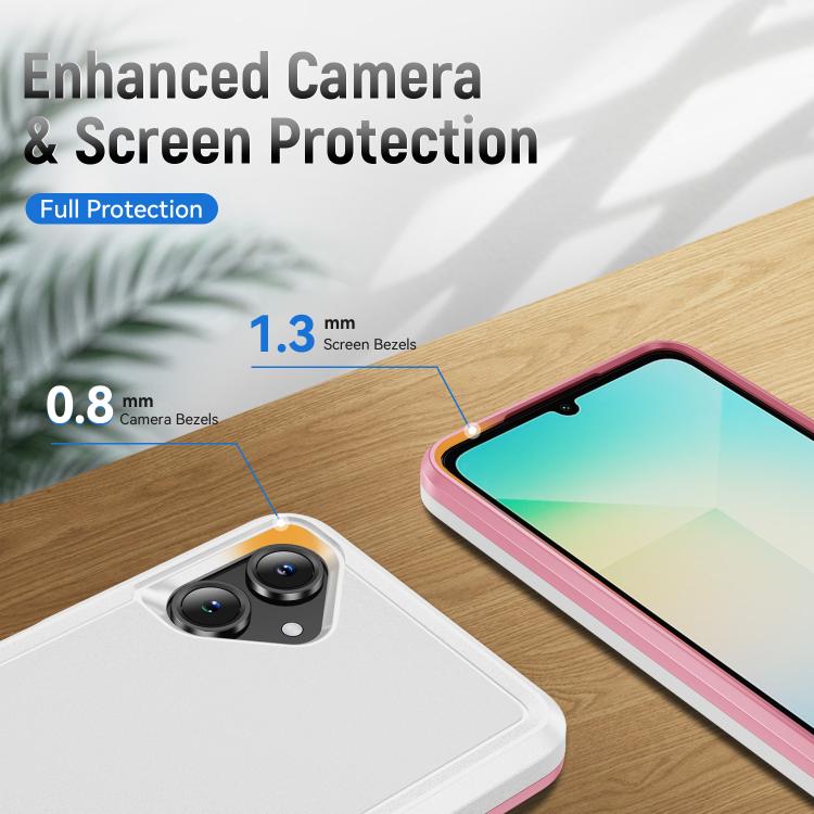 For Samsung Galaxy A06 4G / 5G Pioneer Armor Heavy Duty PC Hybrid TPU Phone Case