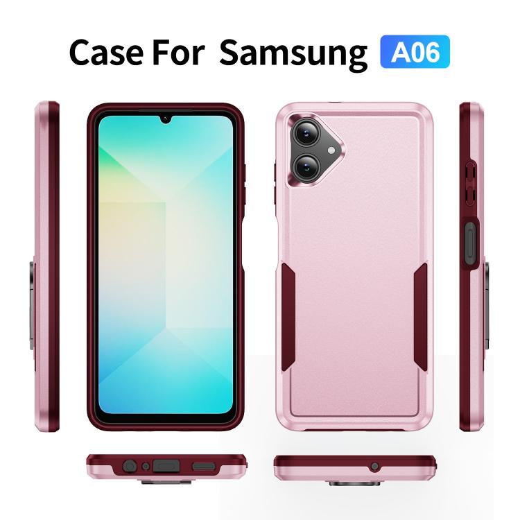 For Samsung Galaxy A06 4G / 5G Pioneer Armor Heavy Duty PC Hybrid TPU Phone Case