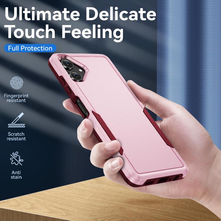For Samsung Galaxy A06 4G / 5G Pioneer Armor Heavy Duty PC Hybrid TPU Phone Case