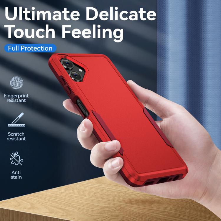 For Samsung Galaxy A06 4G / 5G Pioneer Armor Heavy Duty PC Hybrid TPU Phone Case