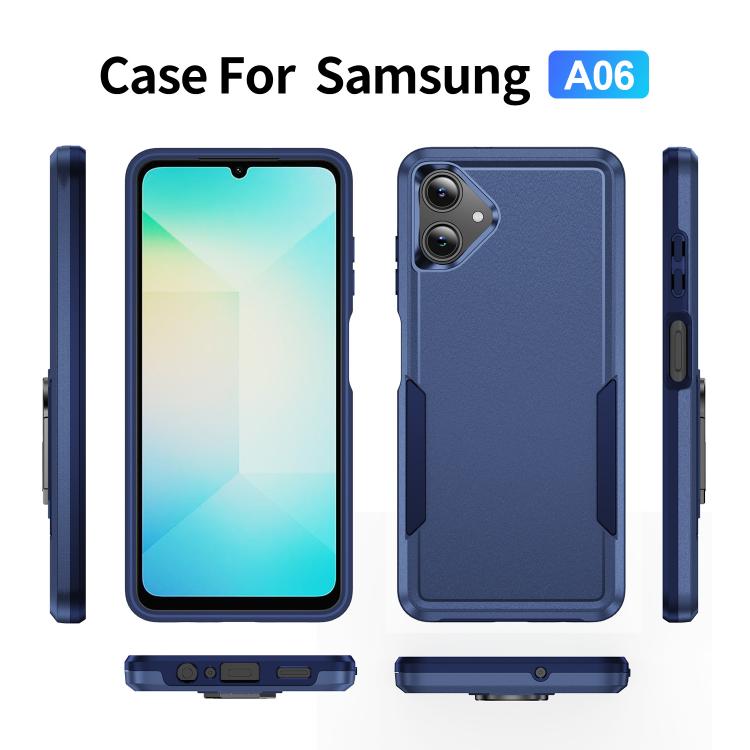 For Samsung Galaxy A06 4G / 5G Pioneer Armor Heavy Duty PC Hybrid TPU Phone Case
