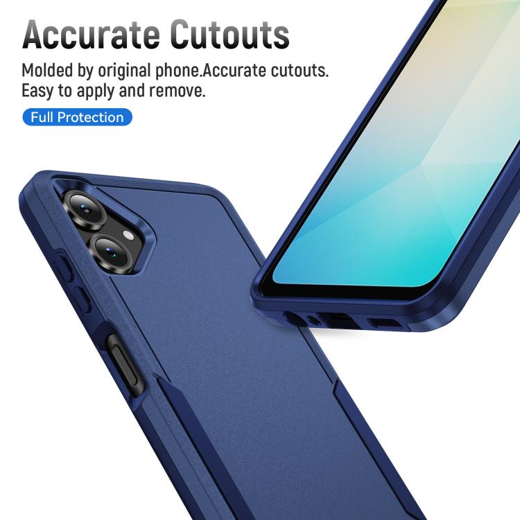 For Samsung Galaxy A06 4G / 5G Pioneer Armor Heavy Duty PC Hybrid TPU Phone Case